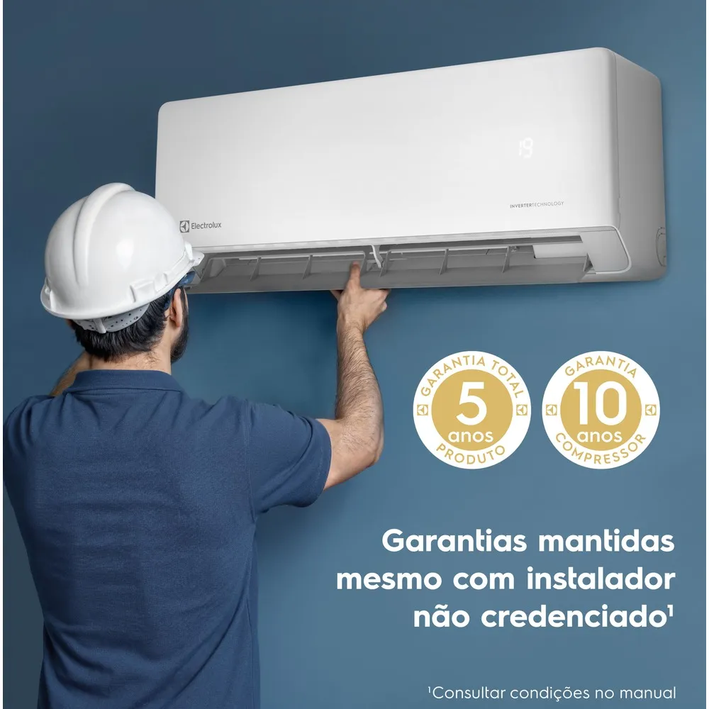 Ar-condicionado Split Electrolux MaxComfort Inverter Frio 12.000 BTUs (NI12F/NE12F)