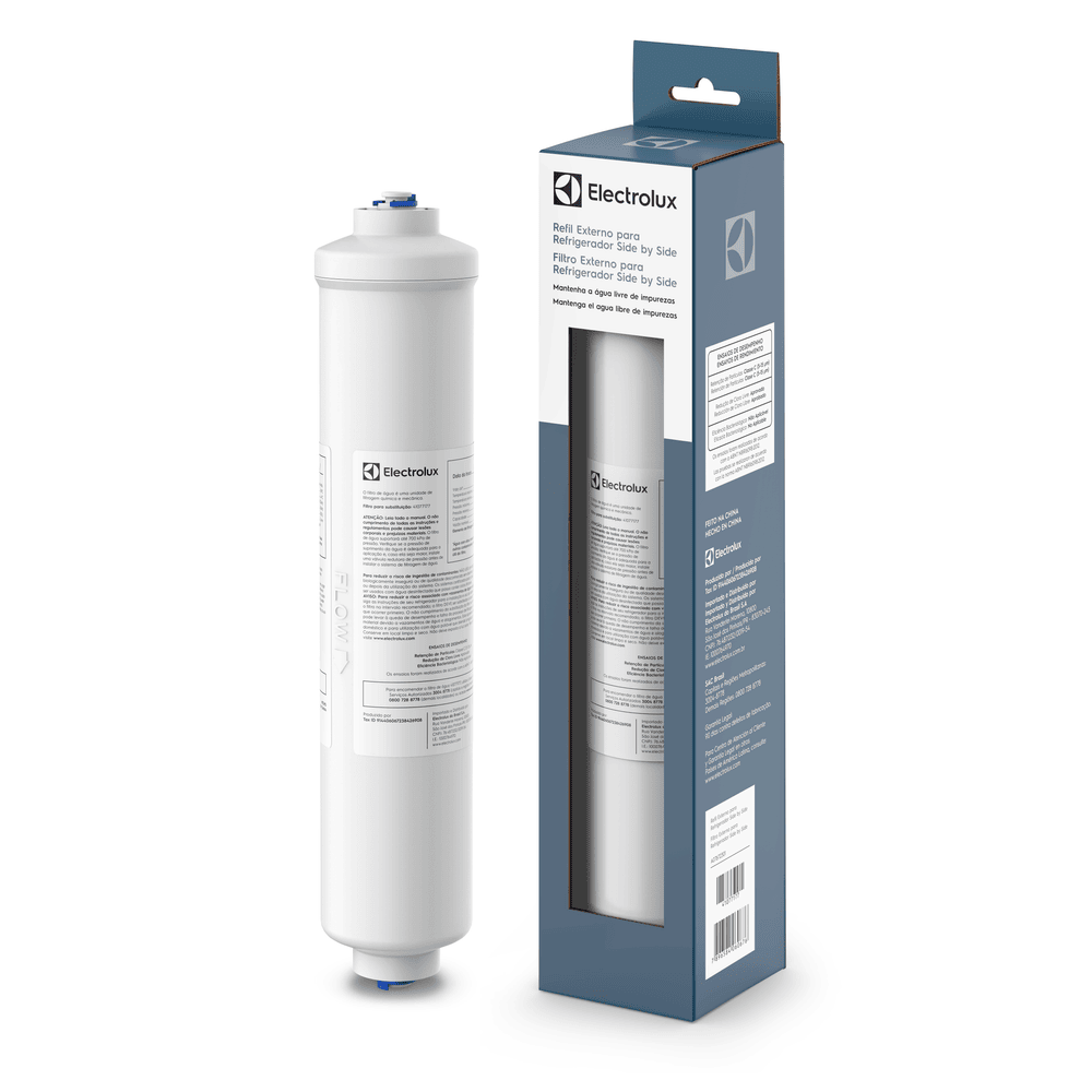 Kit Filtro de Água Externo para Geladeira Side By Side Electrolux (3 unidades)
