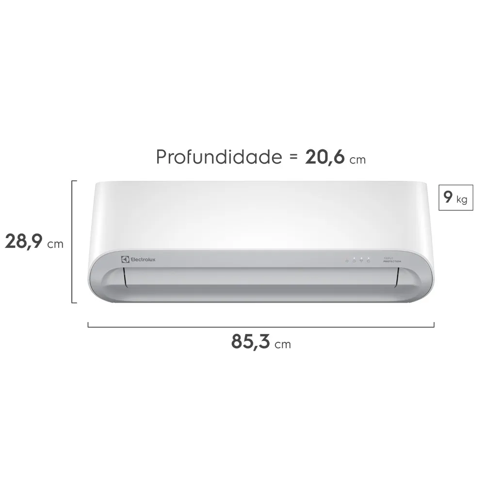 Ar-Condicionado Split Electrolux 9.000 BTUs Color Adapt Quente/Frio (UI09R/UE09R)