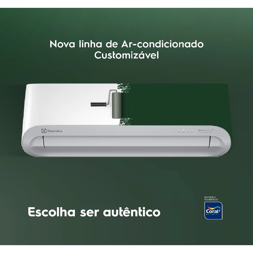 Ar-Condicionado Split Electrolux 9.000 BTUs Color Adapt Quente/Frio (UI09R/UE09R)