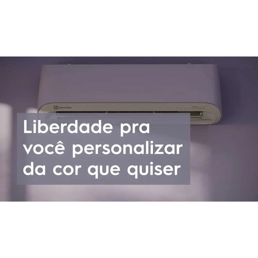 Ar-Condicionado Split Electrolux 9.000 BTUs Color Adapt Quente/Frio (UI09R/UE09R)