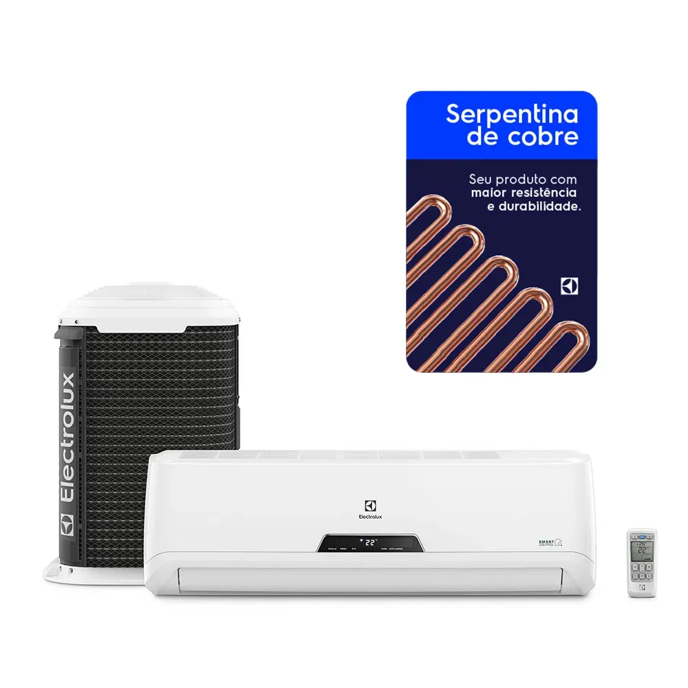 Ar-Condicionado Split Electrolux Inverter 9.000 BTUs Frio com Wi-fi (XI09F/XE09F)
