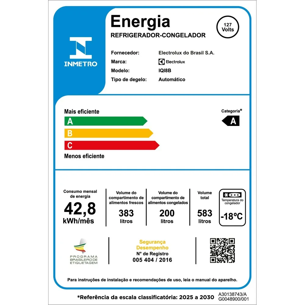 Geladeira Electrolux Multidoor com FlexiSpace Pro Series 583L (IQ8IB)