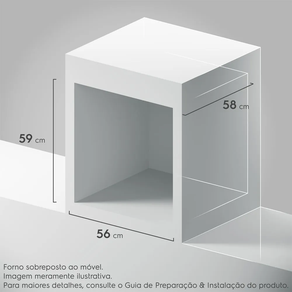 Torre de Cocção com Micro-ondas de Embutir 34l Experience + Forno de Embutir Elétrico 80L Experience com FoodSensor Electrolux (ME3BP+OE8EF)