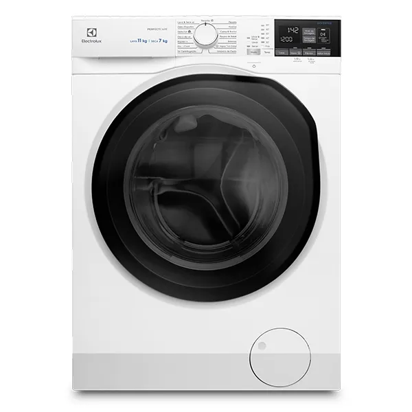 Lava e Seca Electrolux 11kg Branca Inverter (LSP11) + Cesto Dobrável para Roupas Electrolux
