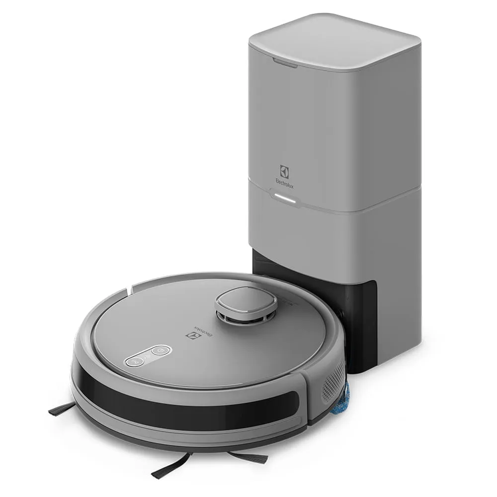 Robô Aspirador Electrolux 4 em 1 Wi-Fi Experience até 1h40 Mapeamento e Base Autolimpante (ERB80)