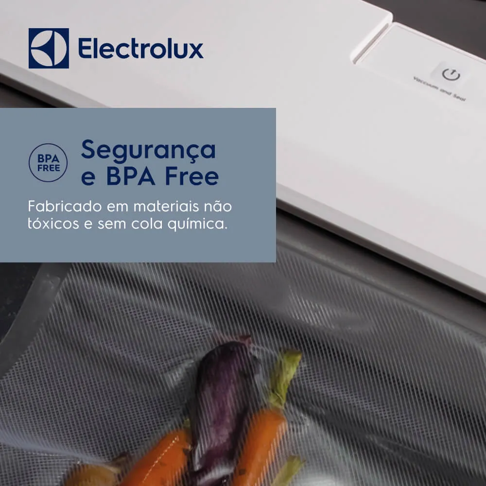 Kit Rolos de Sacos Electrolux para Seladoras a Vácuo 02 Unidades