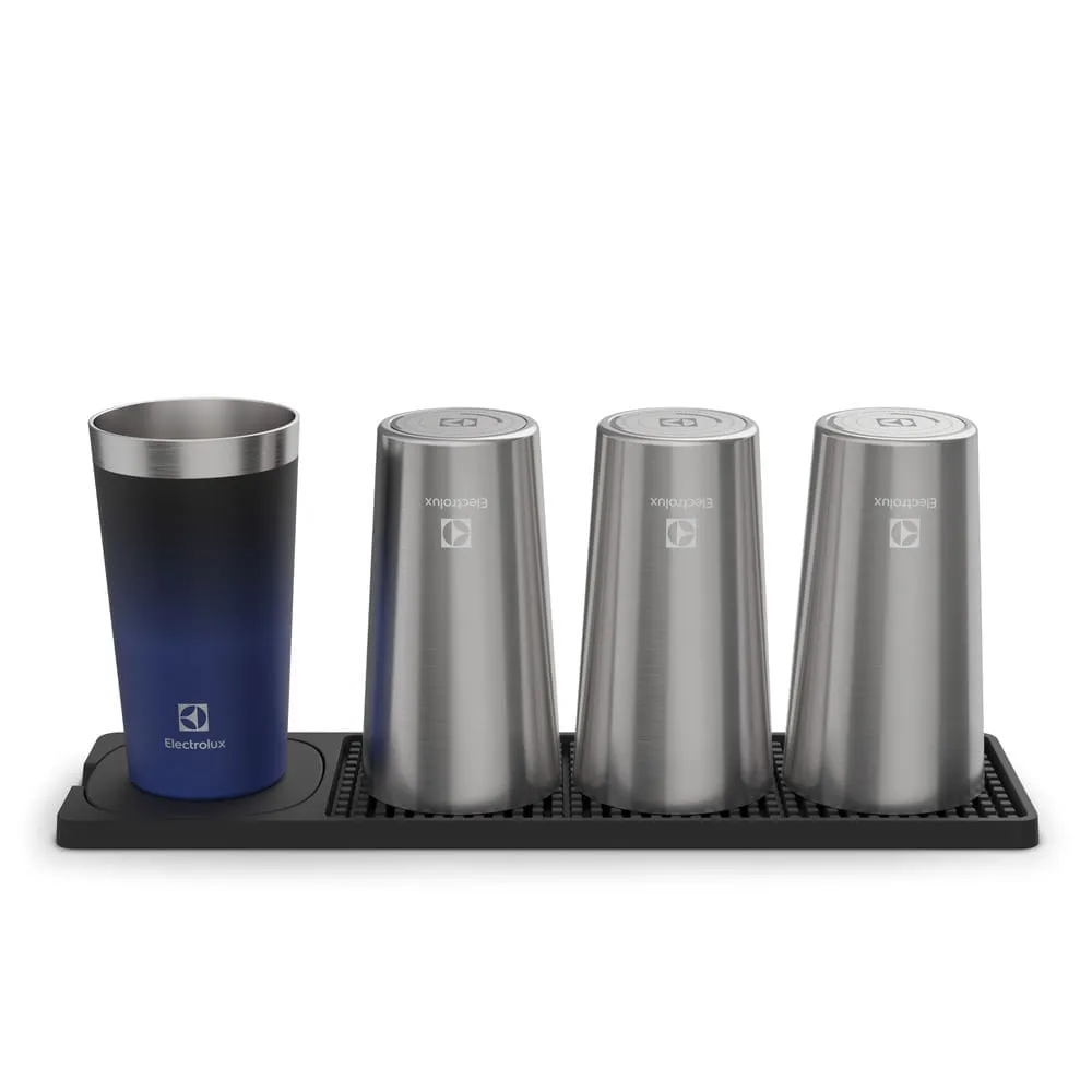 Suporte para Copos Electrolux Emborrachado com 4 Porta-Copos Integrados
