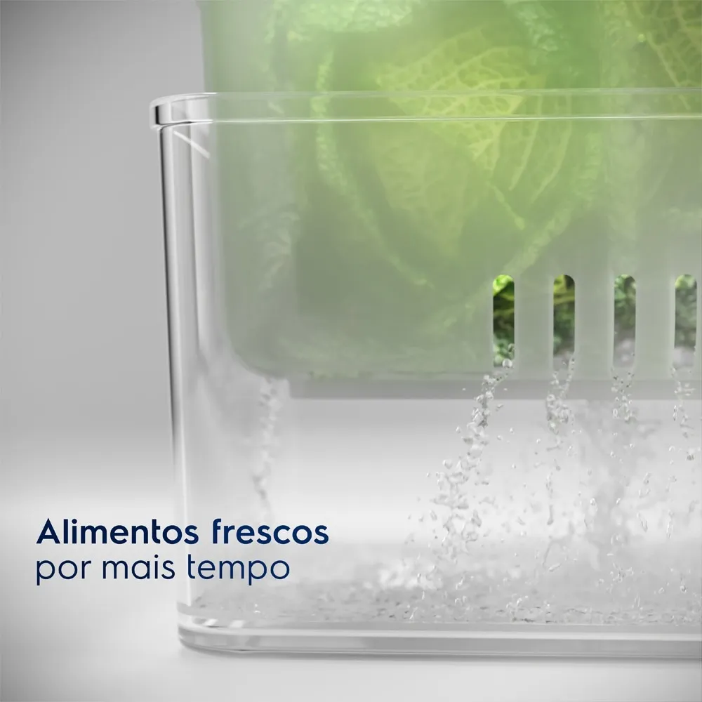 Organizador de Geladeira Electrolux Experience com Escorredor 5L