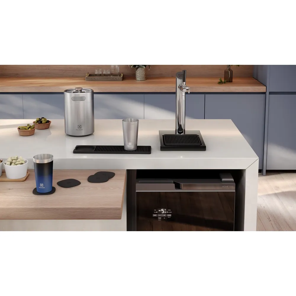 Copo Térmico de Cerveja e Chopp Electrolux Home Bar 560ml Inox