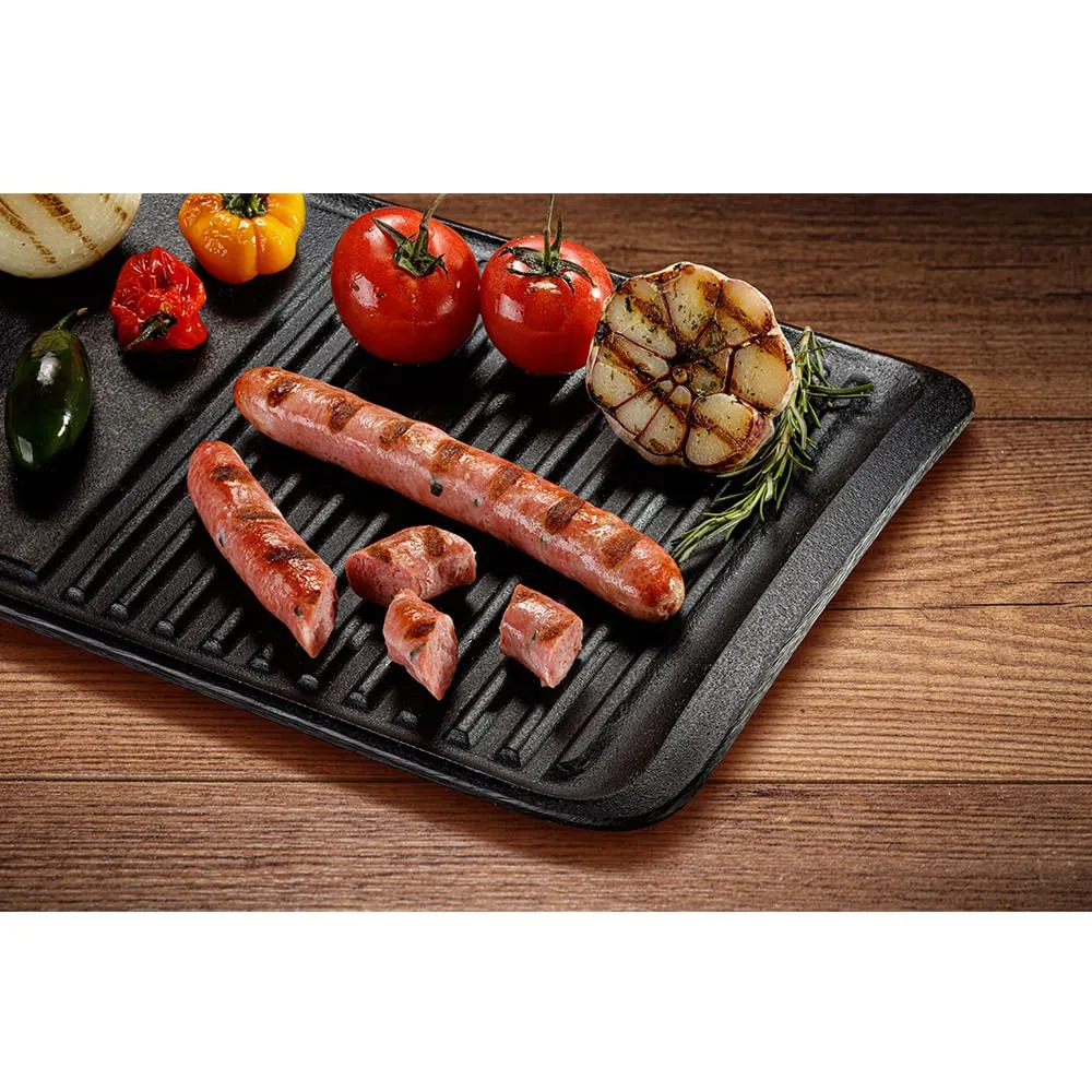 Kit Pedra para Pizza Electrolux de Pedra Sabão + Chapa Grill Electrolux de ferro fundido para Fogões a gás, elétrico e de indução